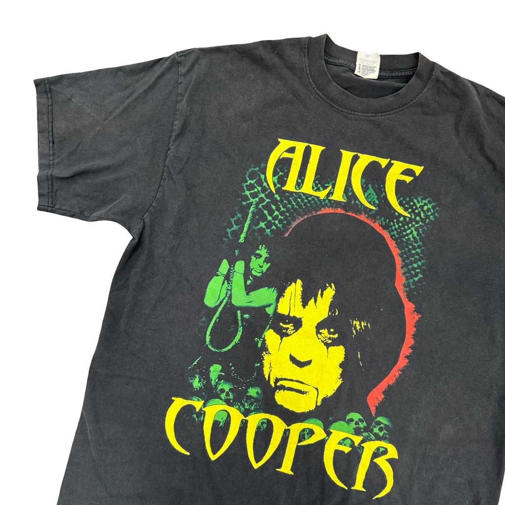 Y2K Alice Cooper Big Face Tour Tee Size XL