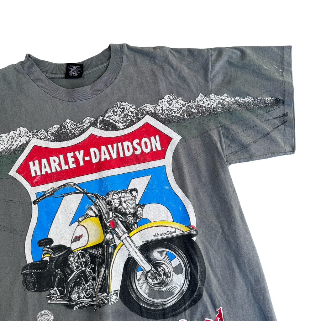 90’s Harley Davidson AOP King of the Road Tee Size L