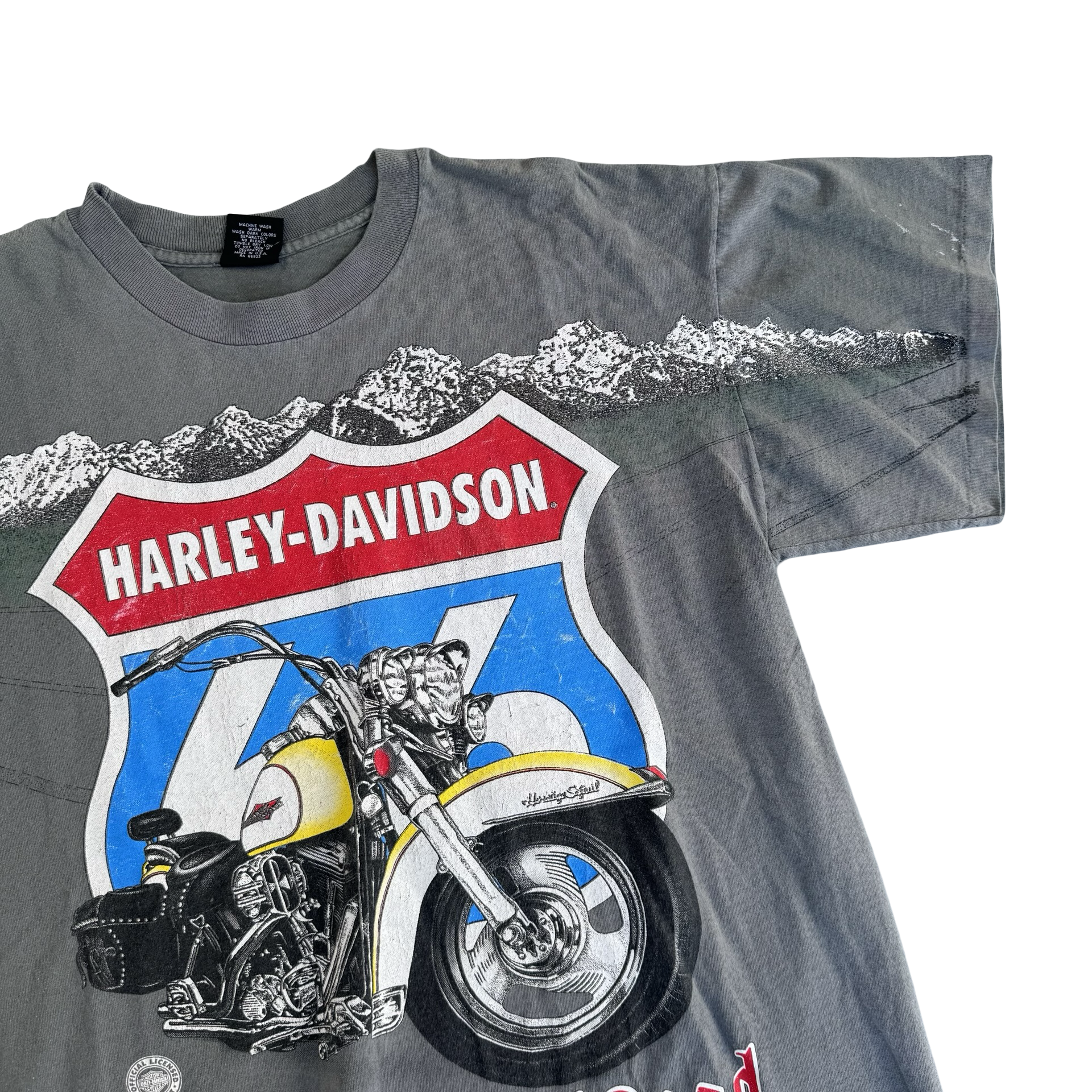 90’s Harley Davidson AOP King of the Road Tee Size L