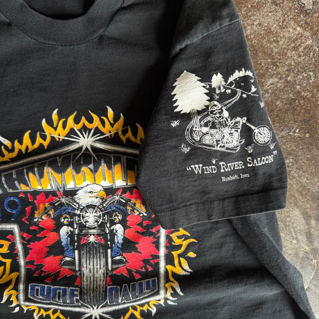 90’s Cycle Rally Flame Tee (L)