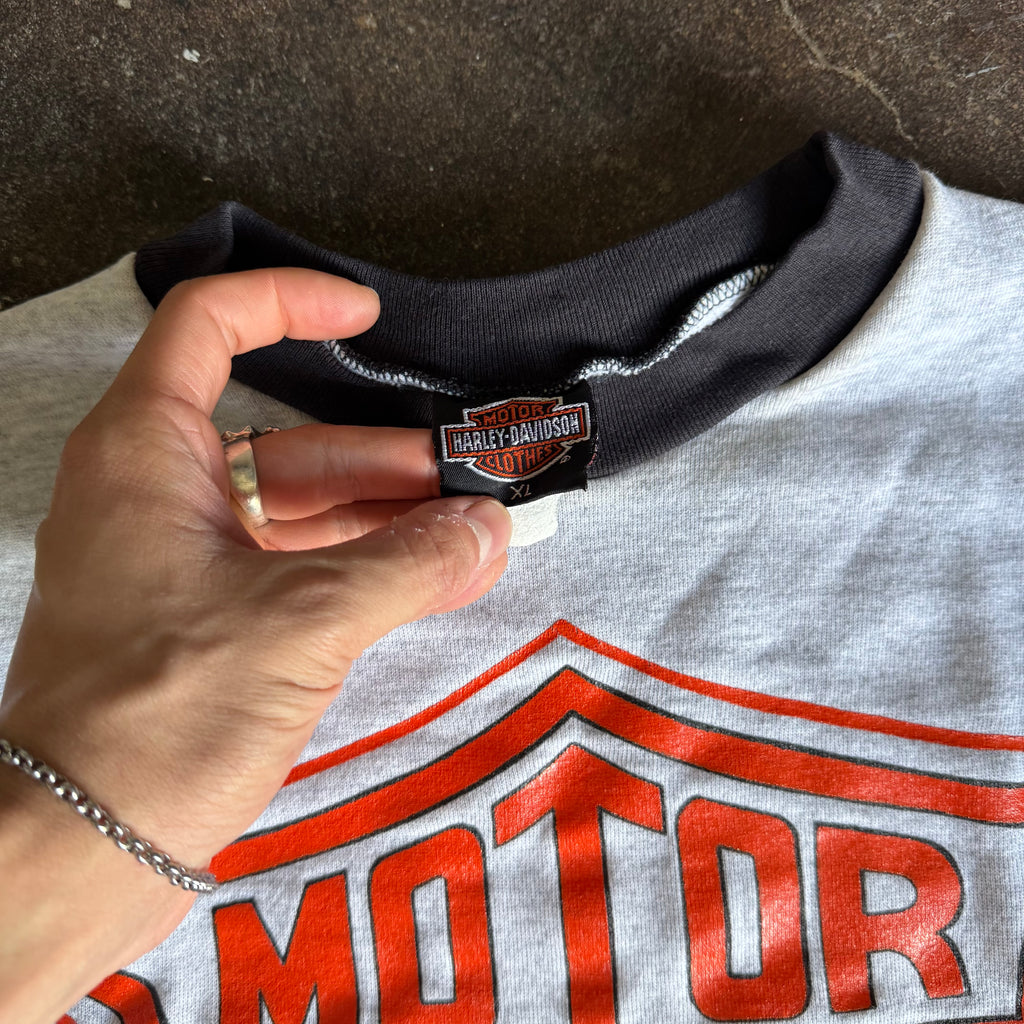 80’s Harley Davidson Big Emblem Sweatshirt (XL)