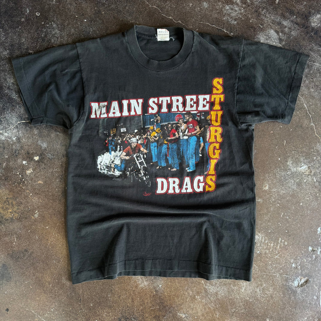 80’s Main Street Sturgis Drag Tee (L)