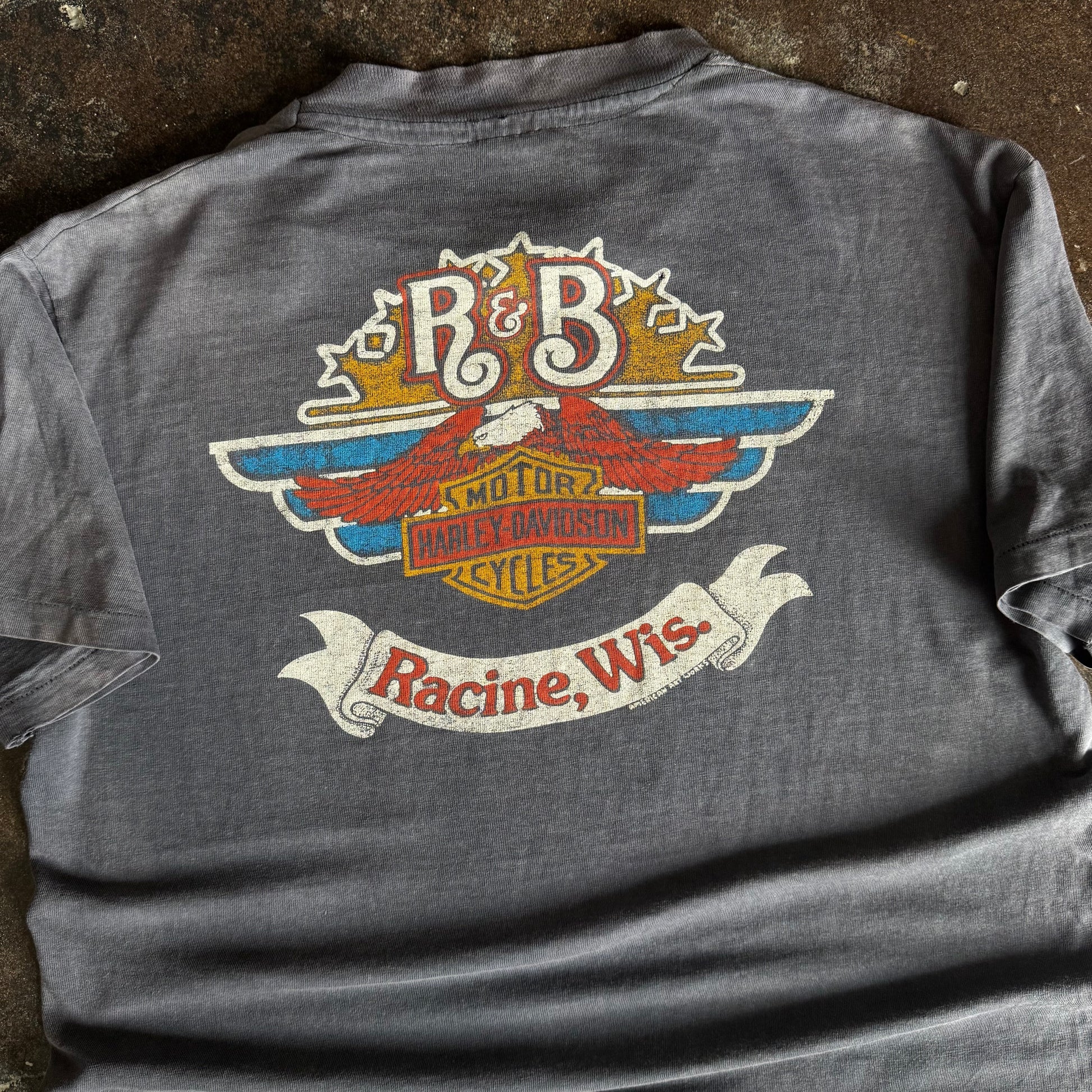 80’s Harley “Since Airplanes” Sun Faded Tee (L/XL)