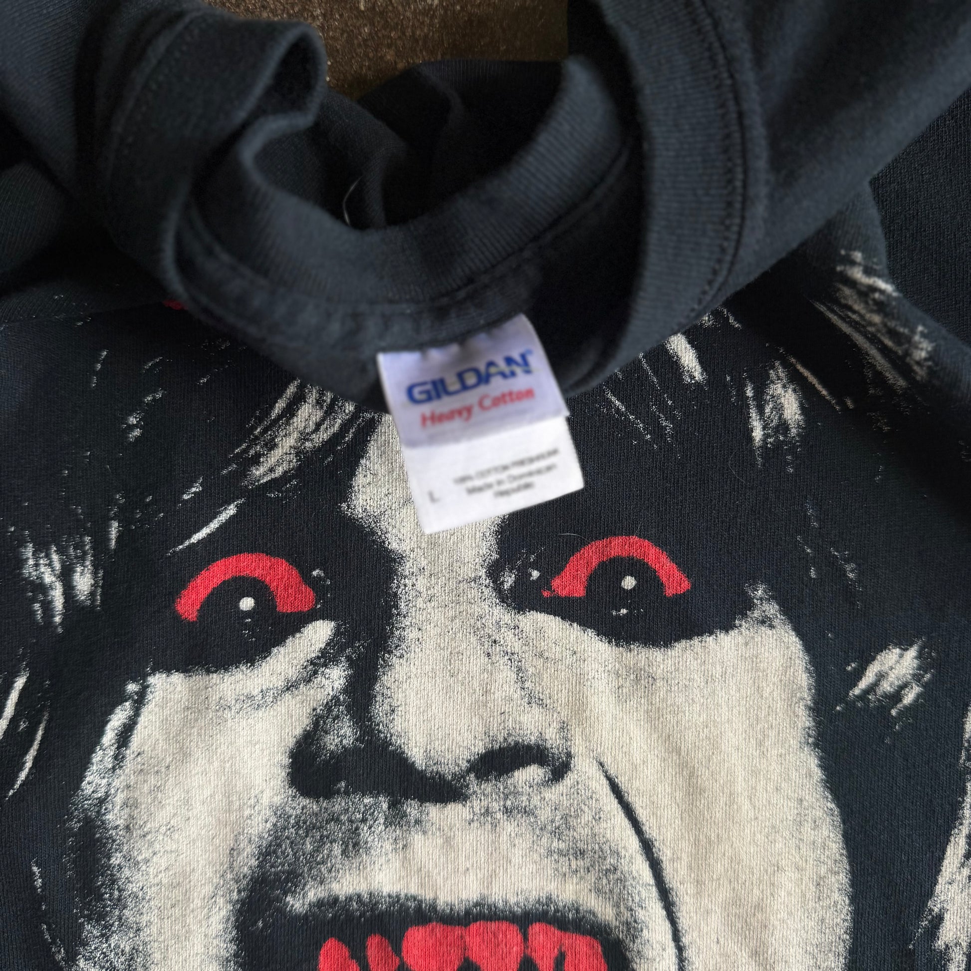 Y2K Ozzy Osbourne Big Face Vampire Tee (L)