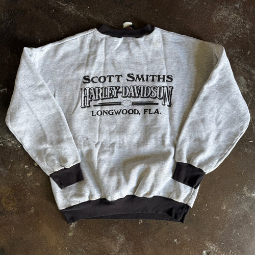 80’s Harley Davidson Big Emblem Sweatshirt (XL)