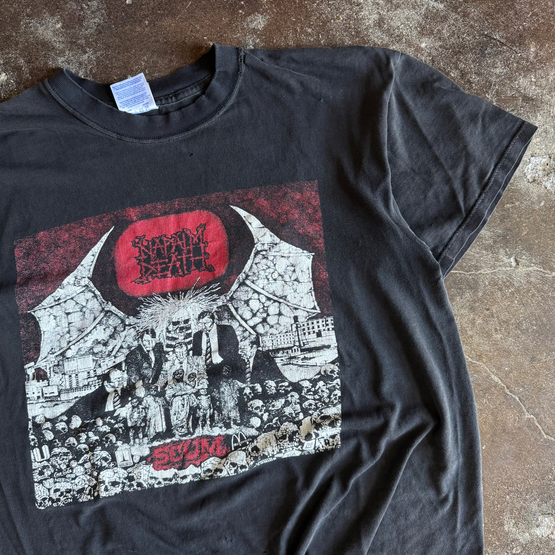 Y2K Napalm Death “Scum” Band Tee (L)
