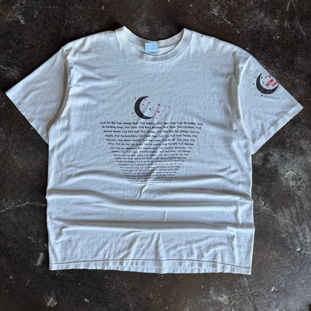 80’s Fuck Everything Liquor Store Word Tee (XL)