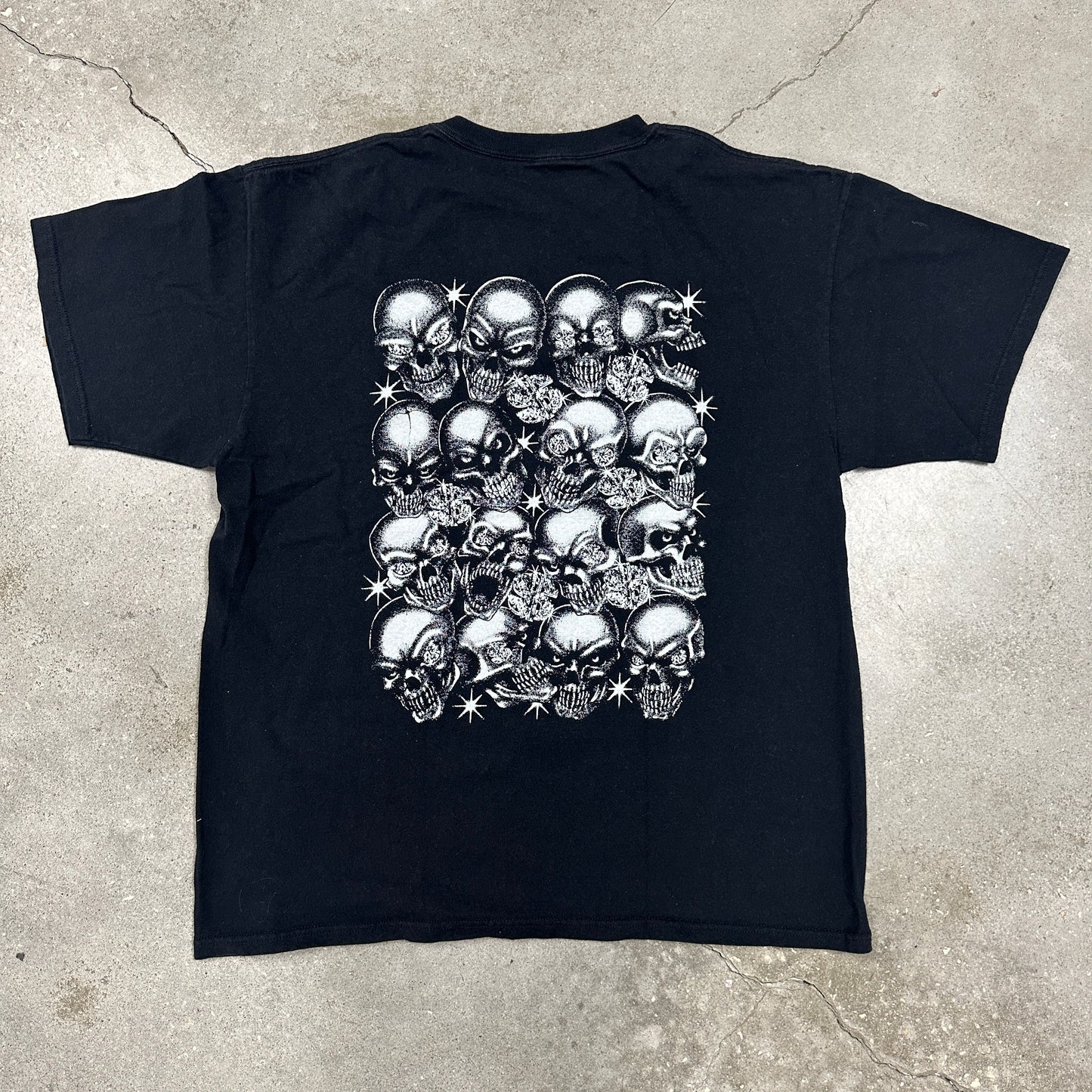 Y2K Skull Pile Tee