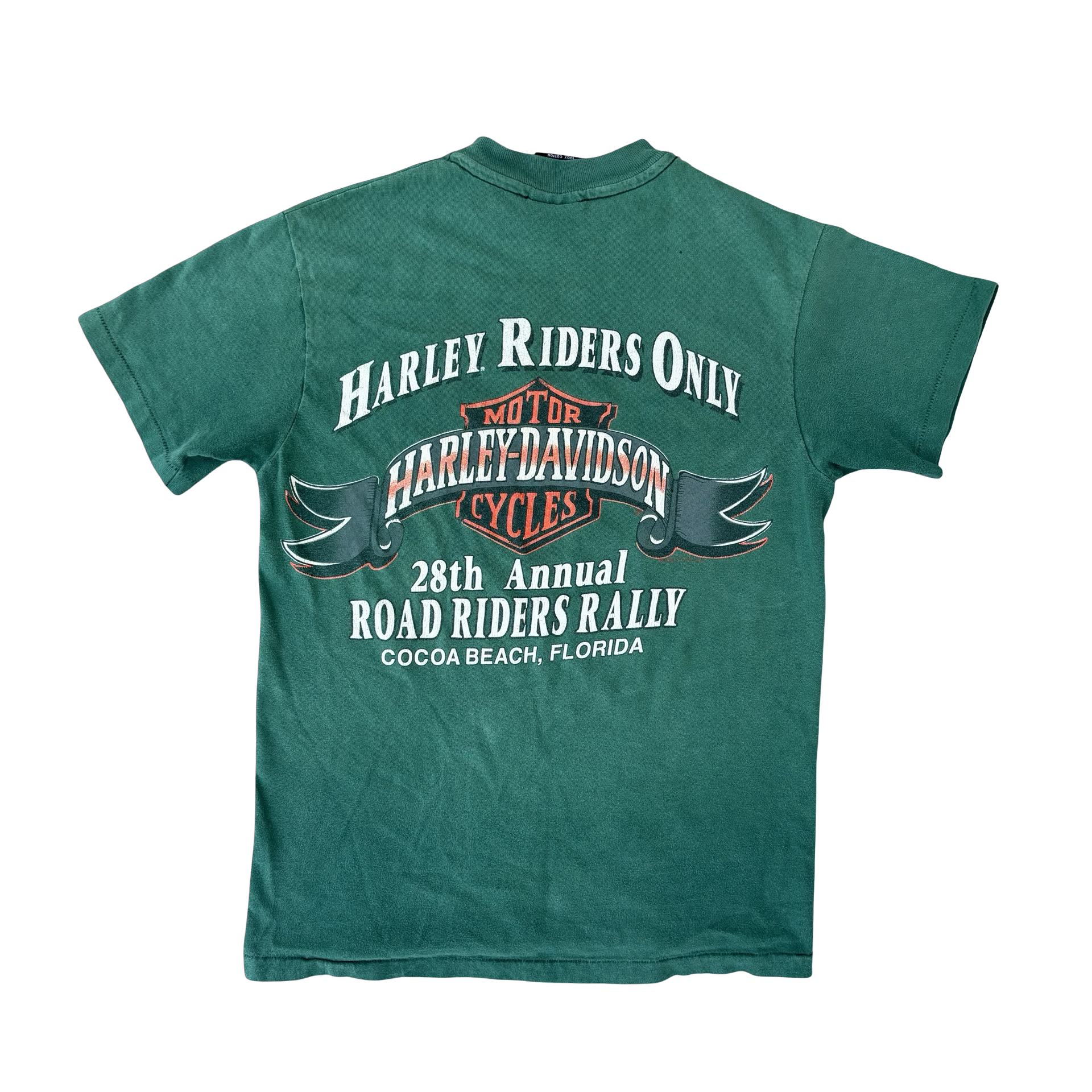 90’s Harley Owners Group Faded Tee Size S