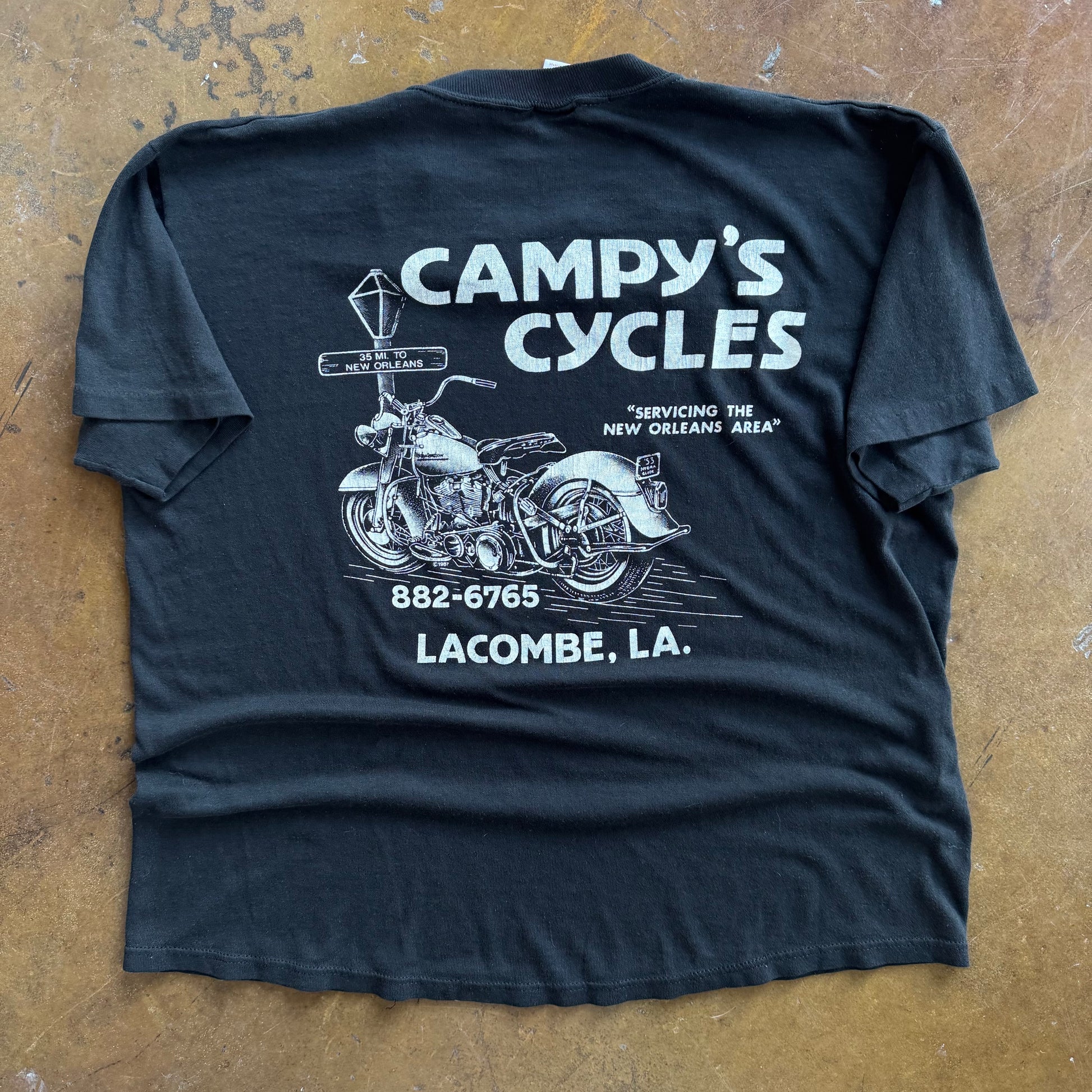 80’s Harley “The First Factory” Wisconsin Tee (XL)