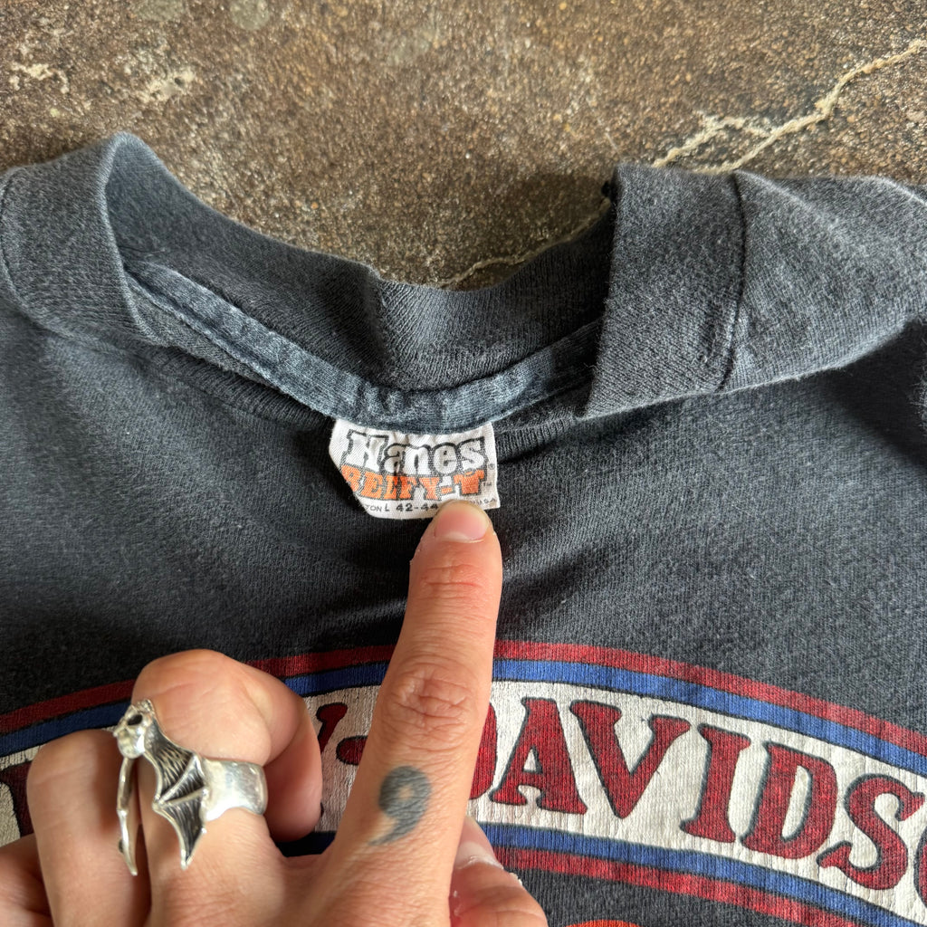 80’s Harley Established Eagle Indiana Tee (L)