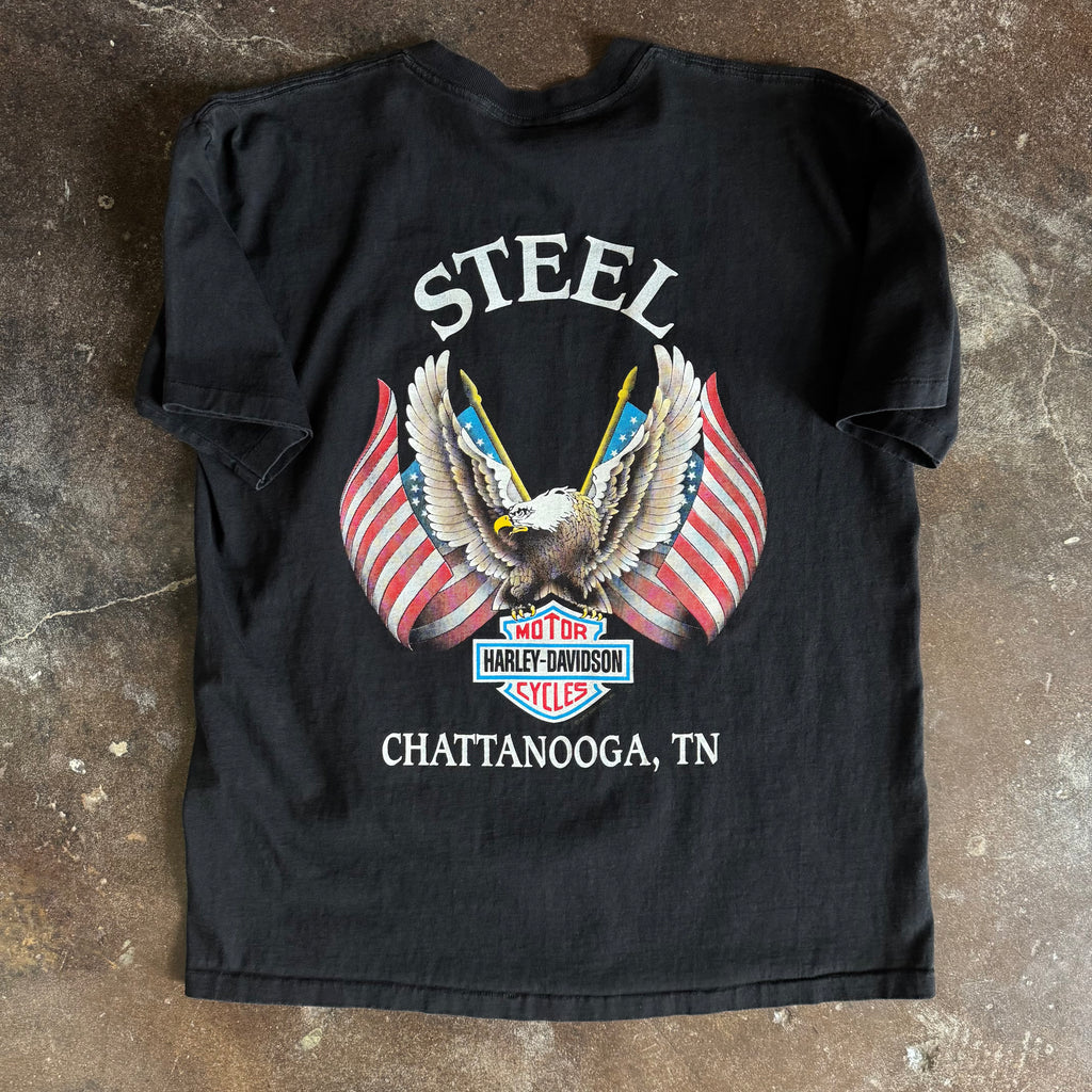 90’s Harley Davidson No Fear Eagle Tee (L)
