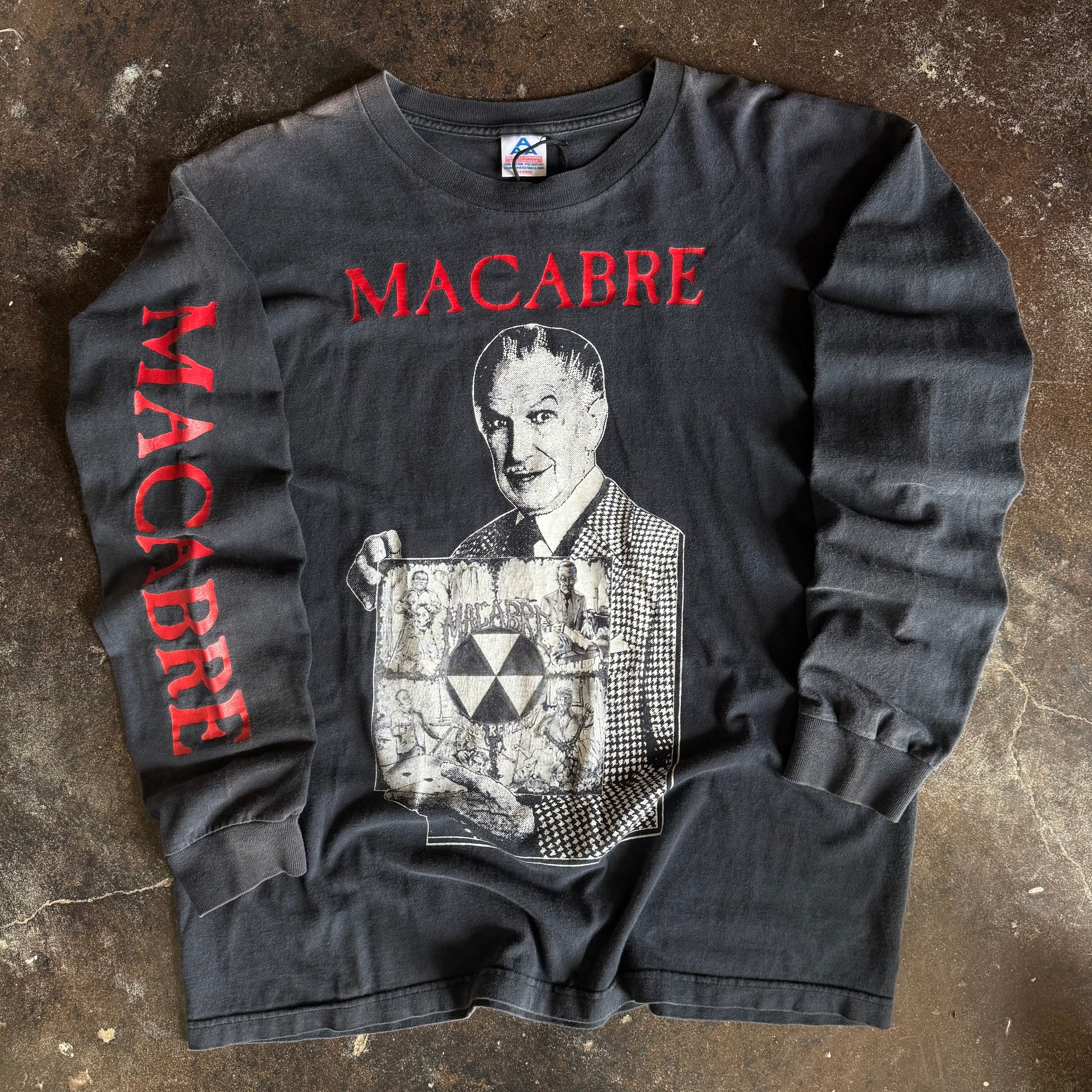 90’s Macabre Toxic Waste Longsleeve Band Tee (XL)