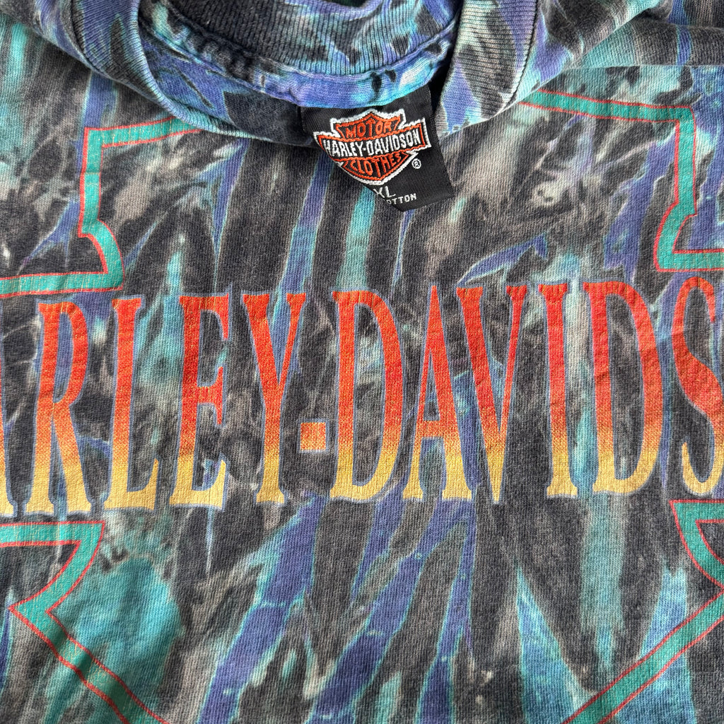90’s Maverick Harley Tye Dye Tee (XL)