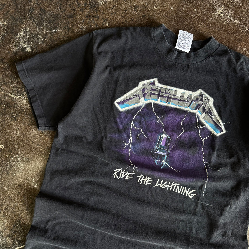 ‘94 Metallica Ride The Lightning Band Tee (XL)