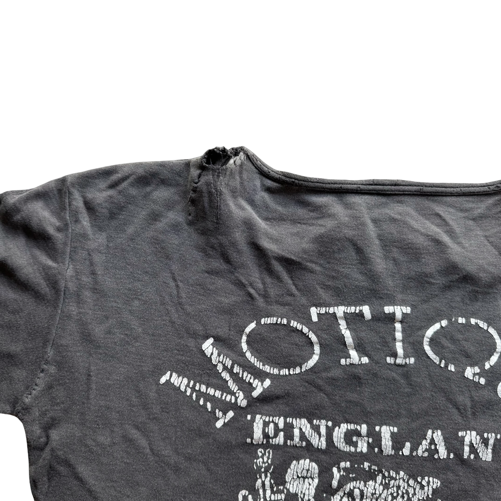 80’s Ride Hard Die Free England Distressed Tee Size M