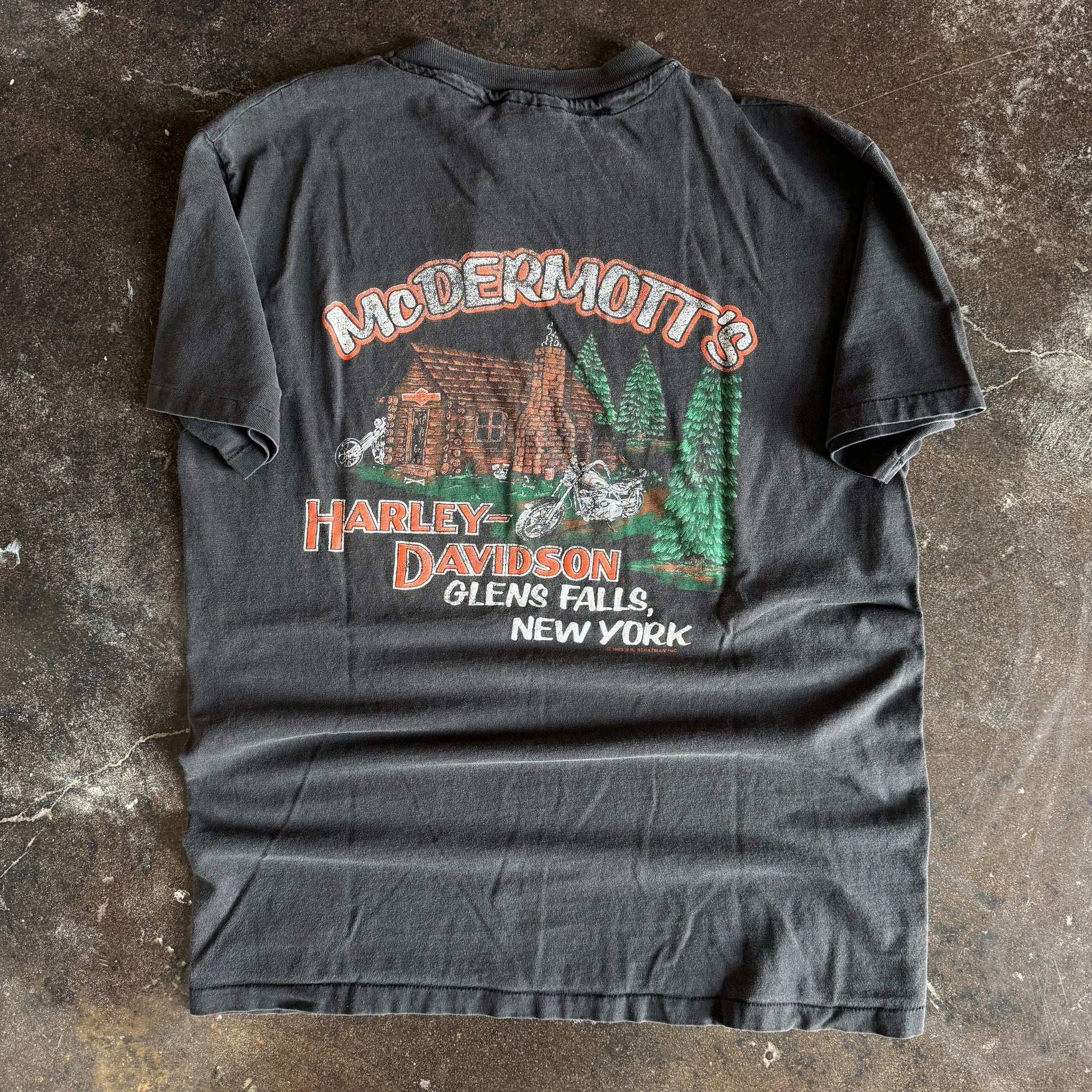 80’s Harley American Original Mcdermotts Tee (L)