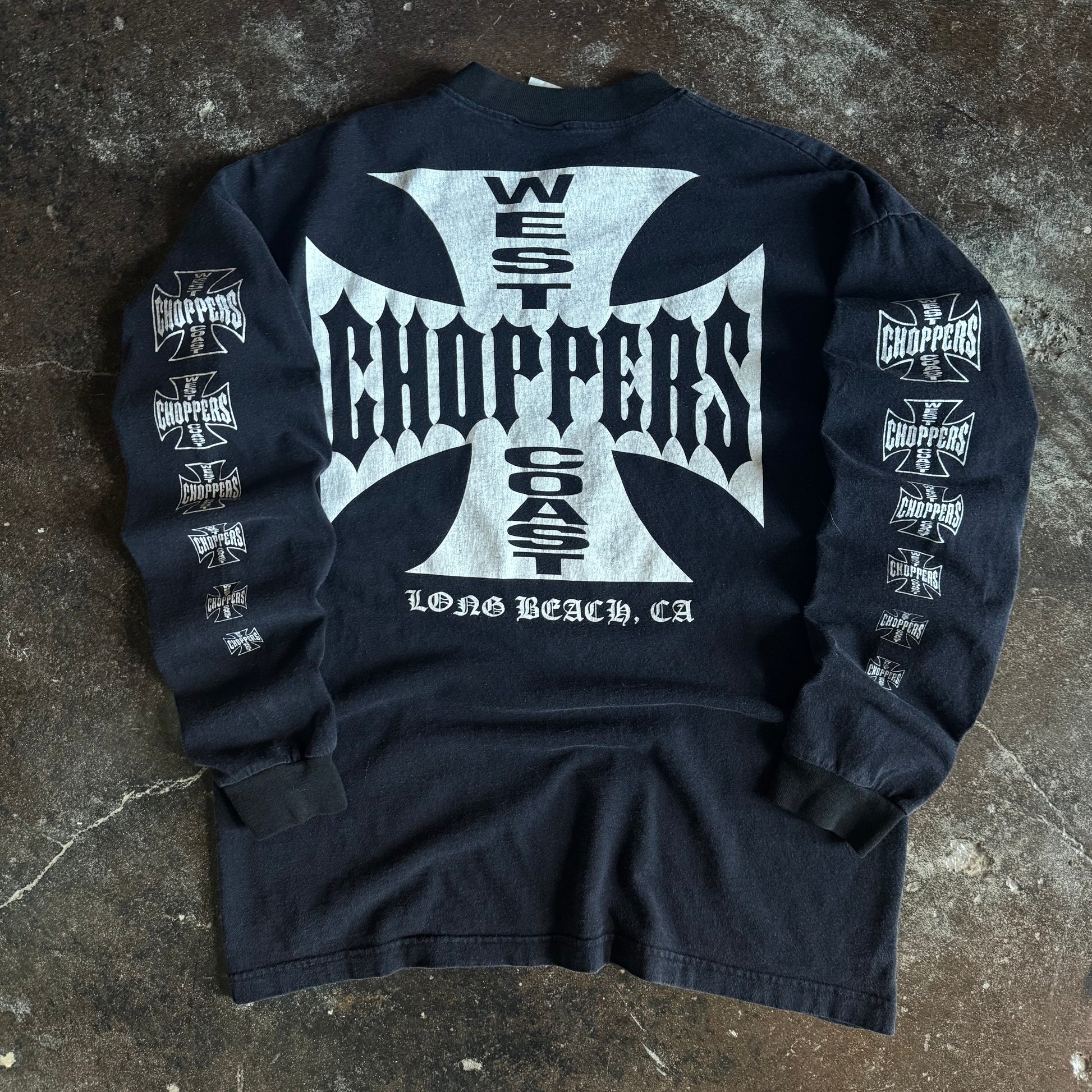 Y2K West Coast Choppers Logo Longsleeve (M/L)