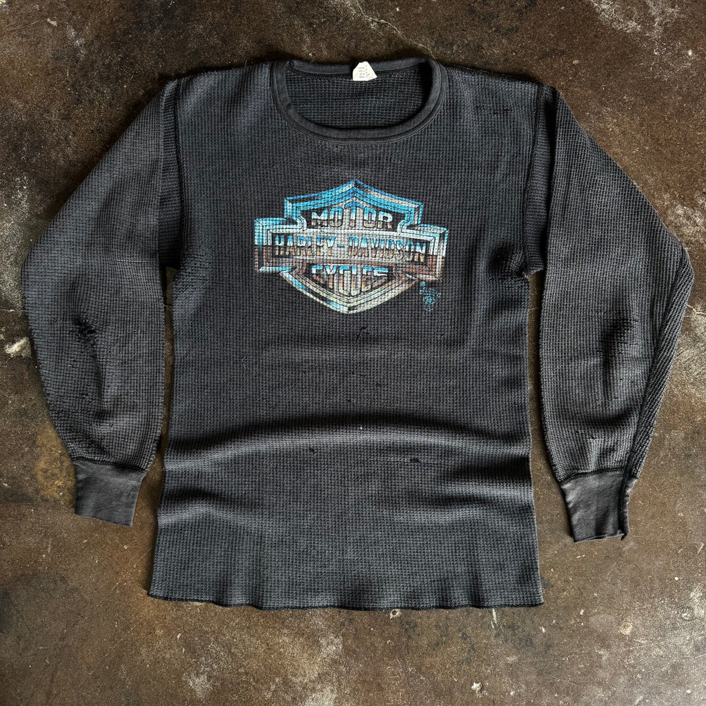 80's Harley 3D Emblem Chrome Emblem Thermal (L/XL)