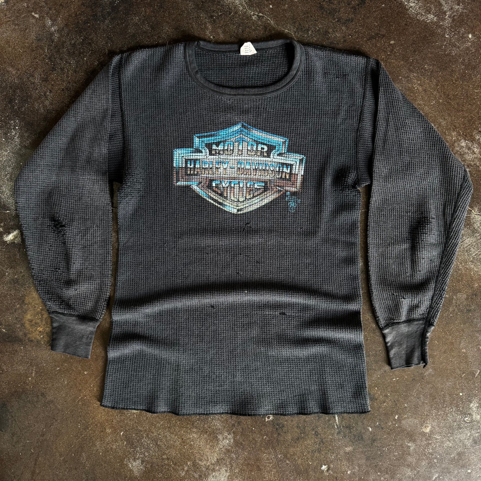 80's Harley 3D Emblem Chrome Emblem Thermal (L/XL)