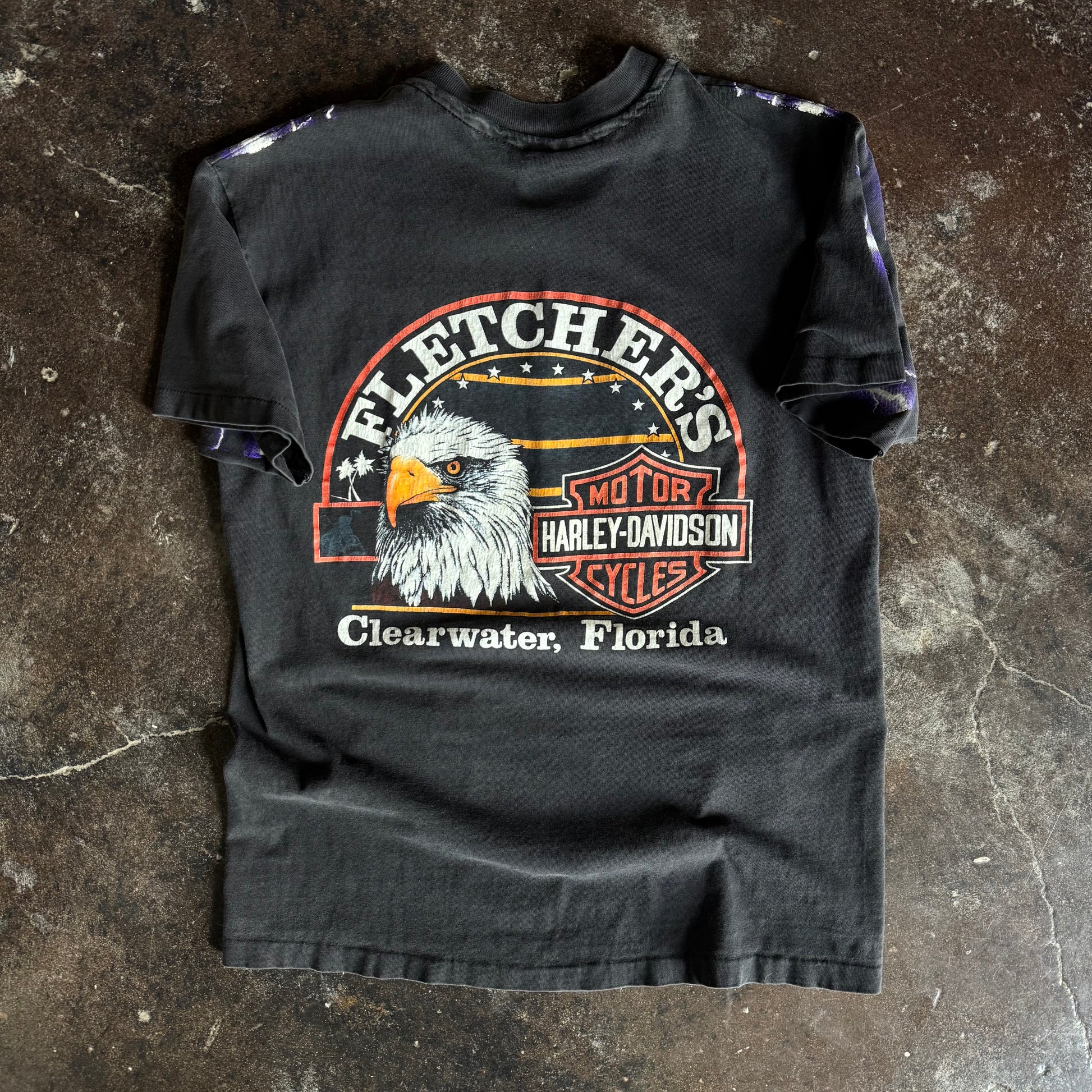 90’s Harley Thunder & Lightning AOP Tee (M)