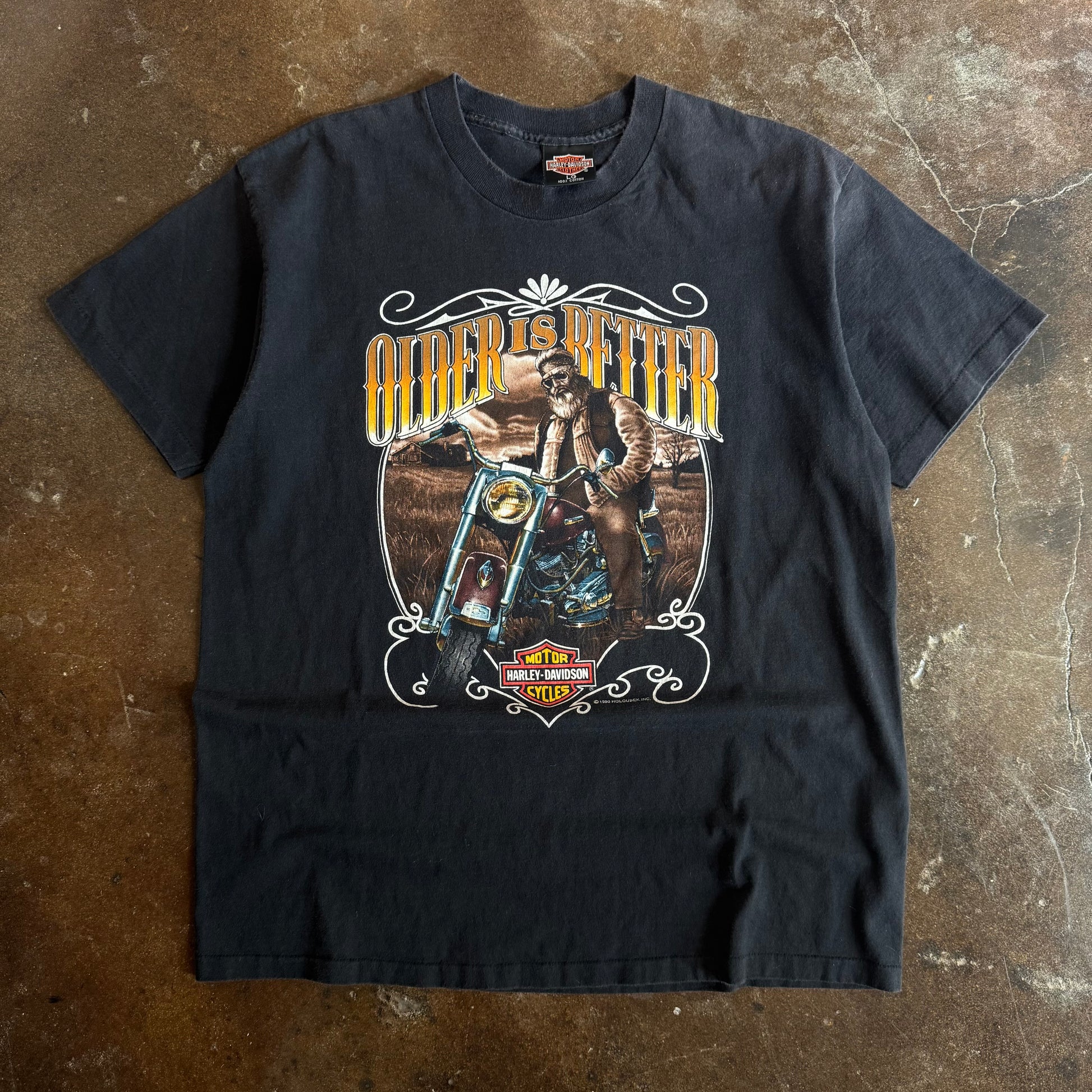 90’s Older is Better Harley Tee (L)