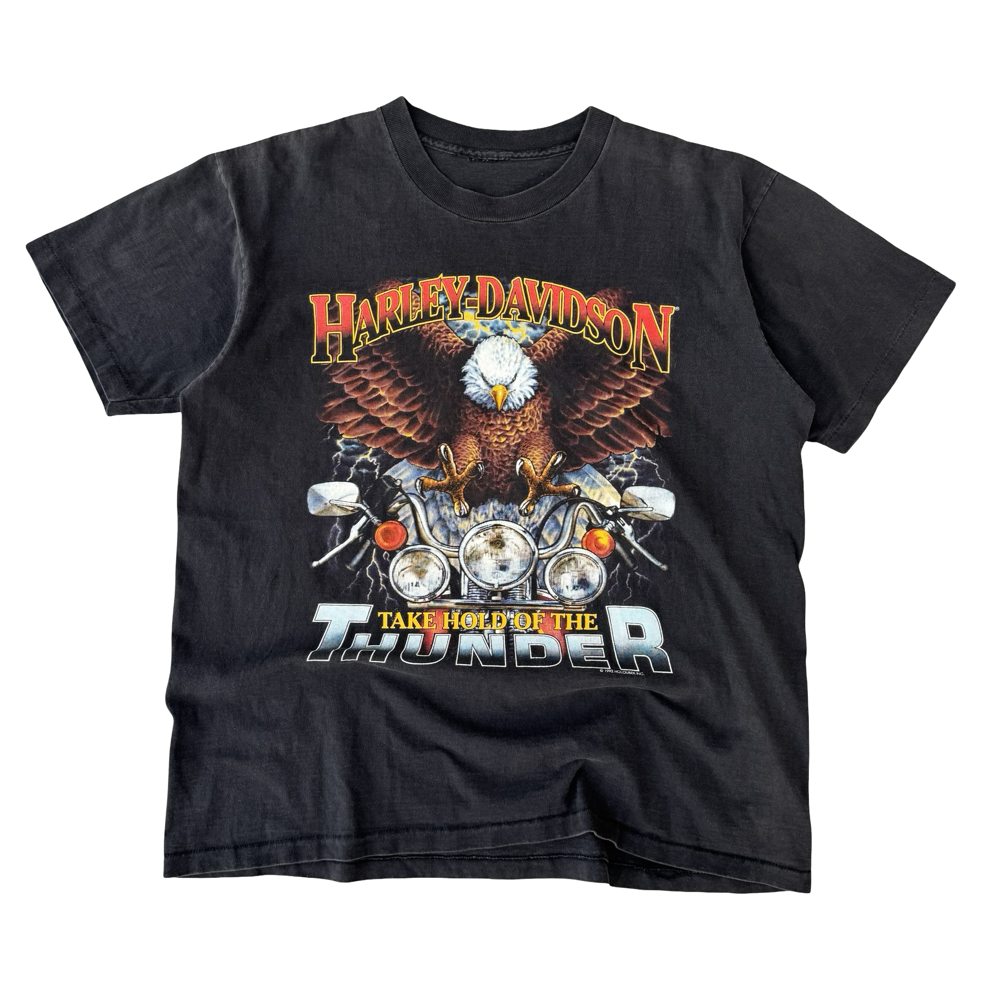 90’s Harley Thunder H&M Ohio Dealer Tee Size L