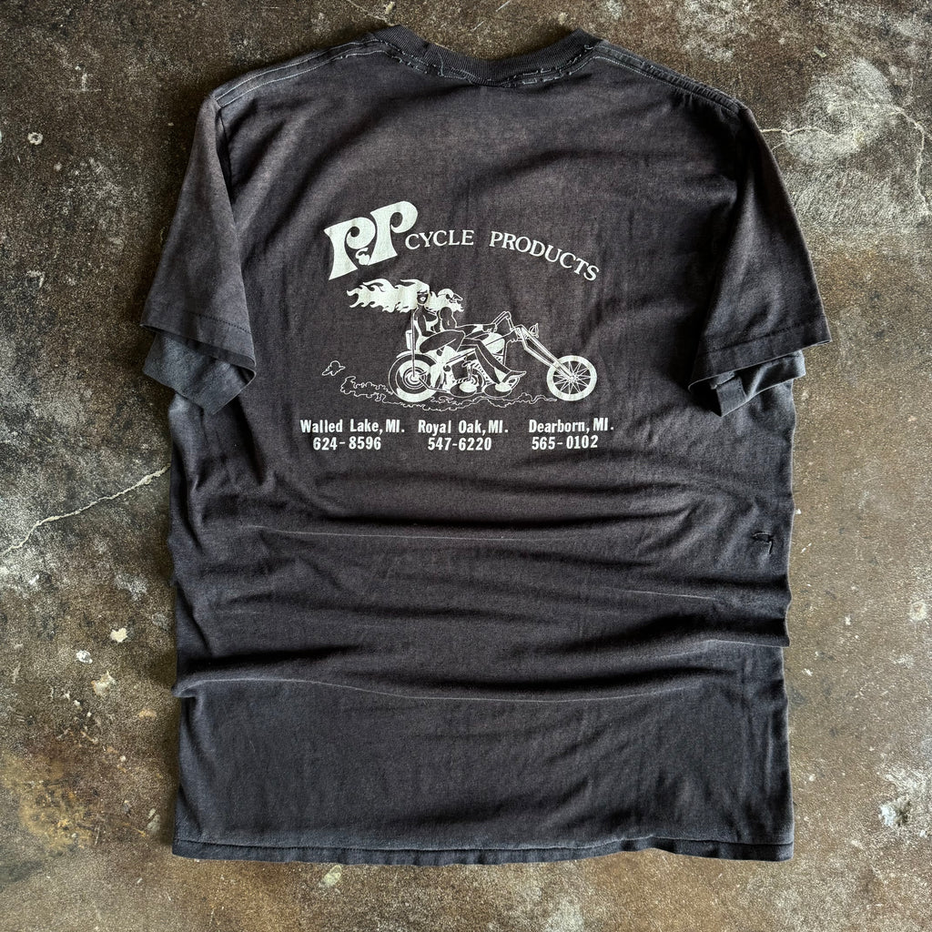 80’s P&P Cycle Products Michigan Biker Tee (XL)