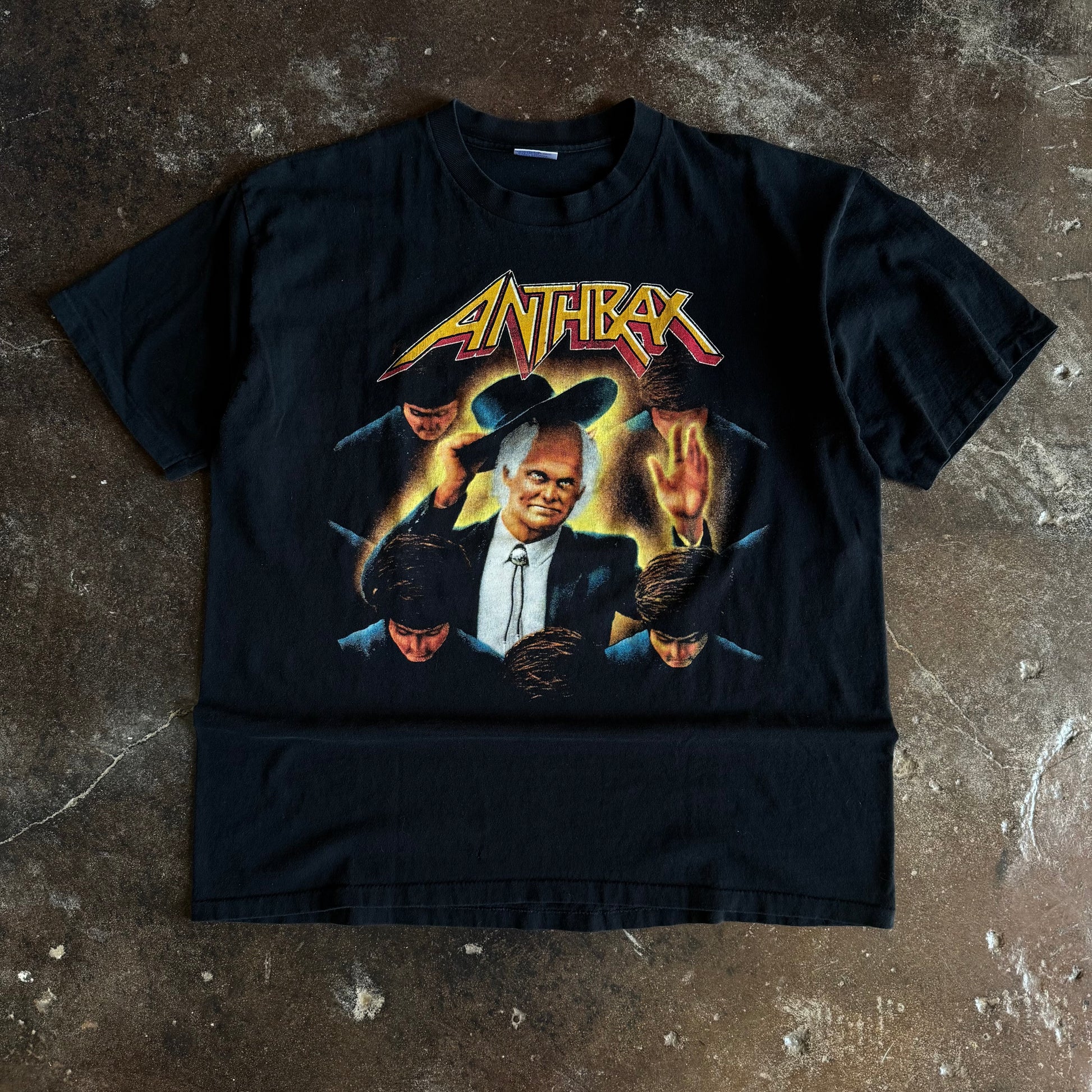 ‘00 Anthrax Bee Line Band Tee (XL)