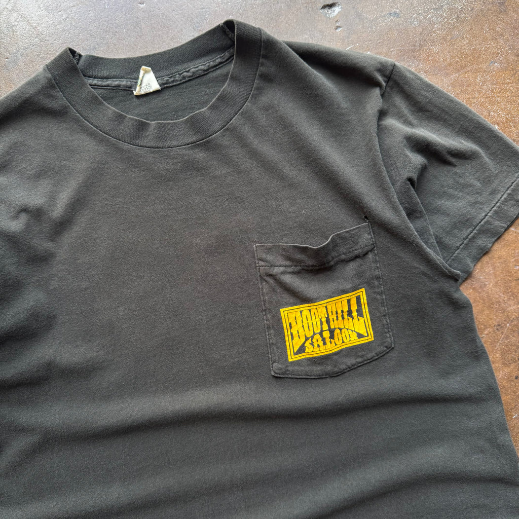 80’s Boothill Saloon Biker Bar Pocket Tee (L)