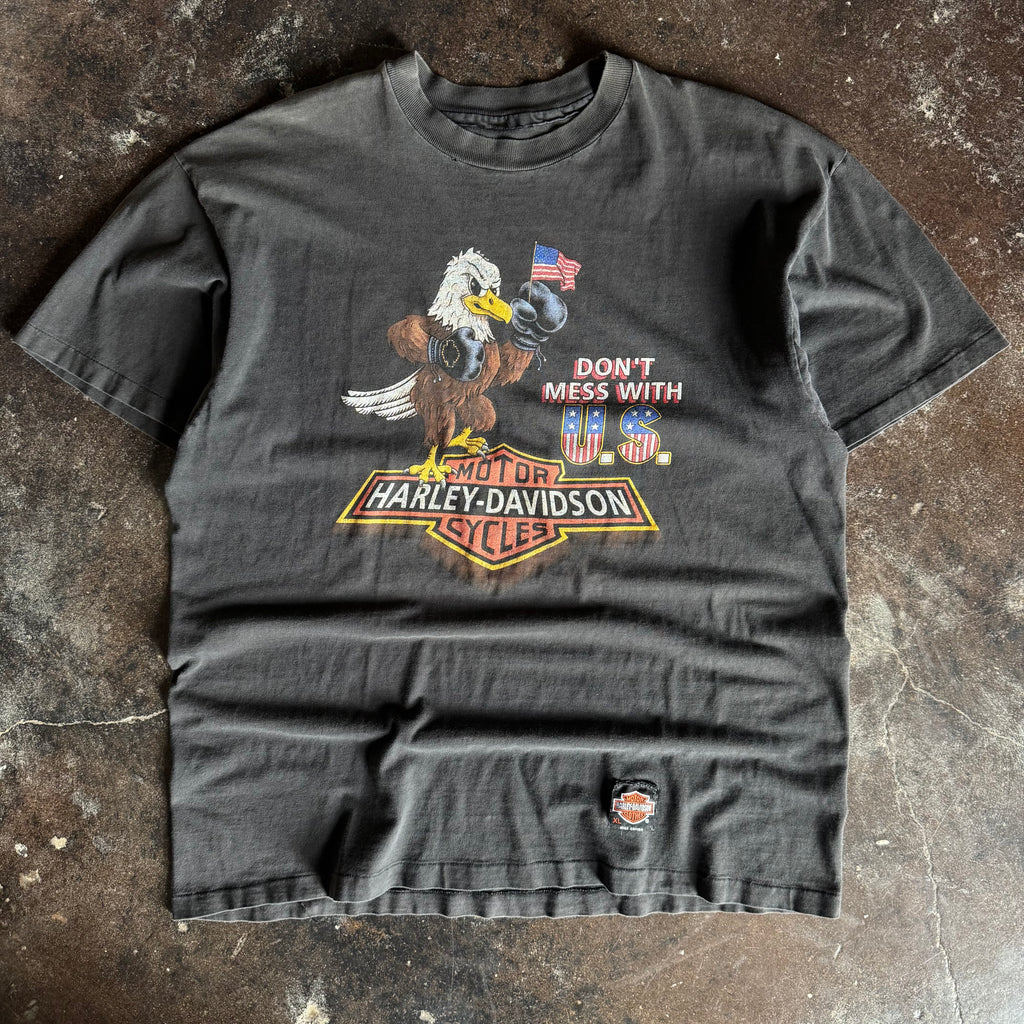 90’s Harley Don’t Mess with Us Tee (2XL)