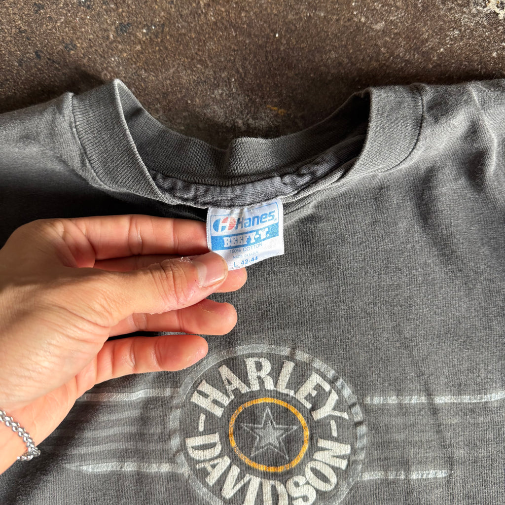 80’s Harley Emblem Sun Faded Tee (L)