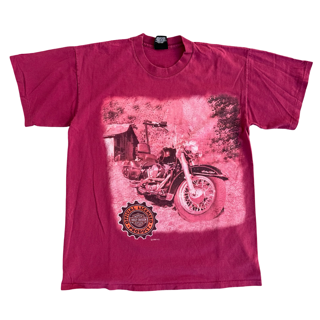 90’s Harley Davidson Bike Photo Tee Size L