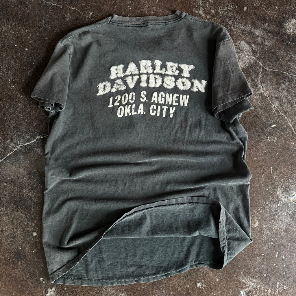80’s Remember Pearl Harbor Anti-Imports Biker Tee (L)