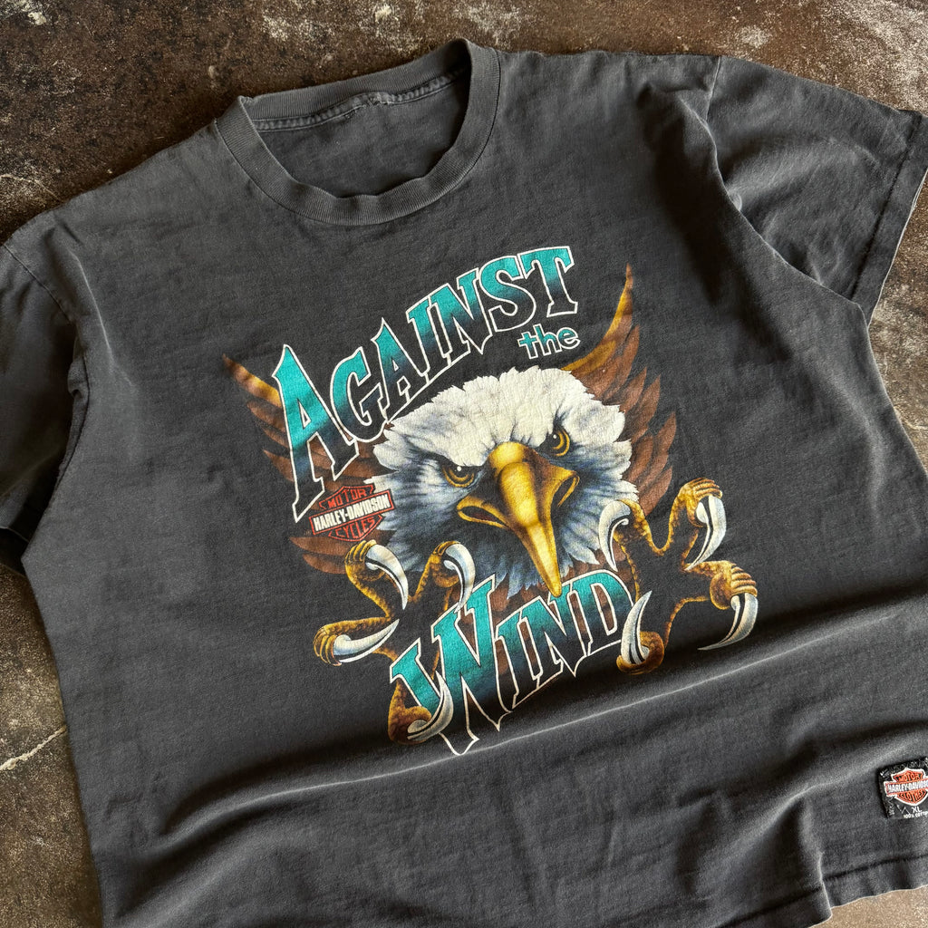 90’s Harley Against the Wind Tee (XL)