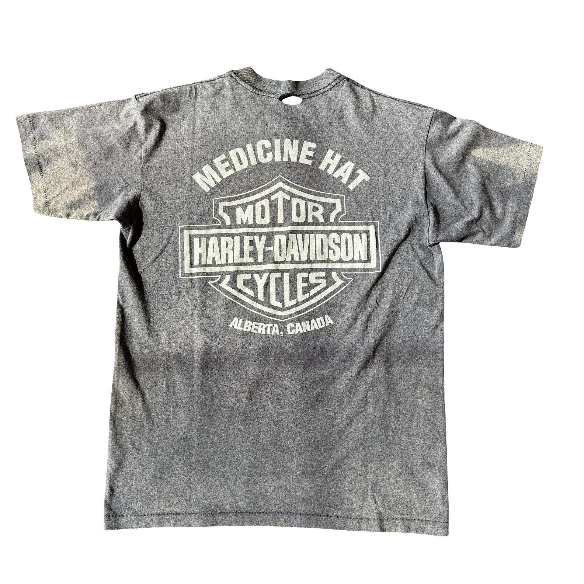 80’s Harley Sun Faded Wolf Tee Size L
