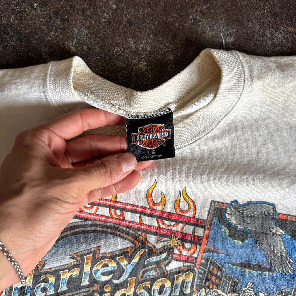 90’s Harley Feel The Heat Flame Longsleeve (L)