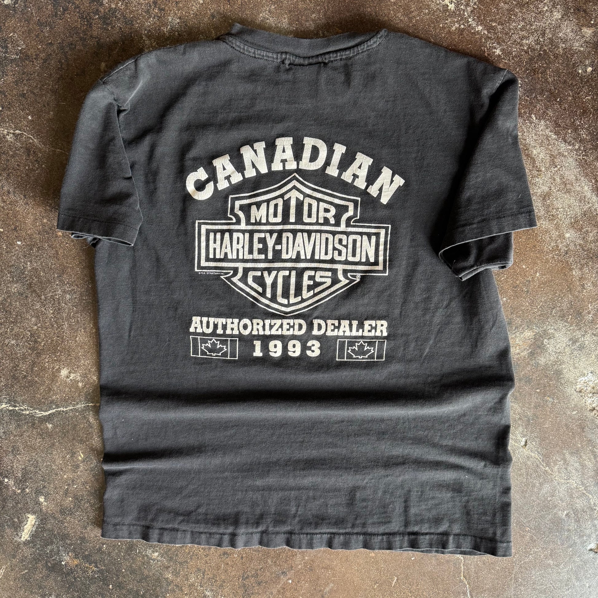 90’s Harley Canadian Eagle Tee (L)
