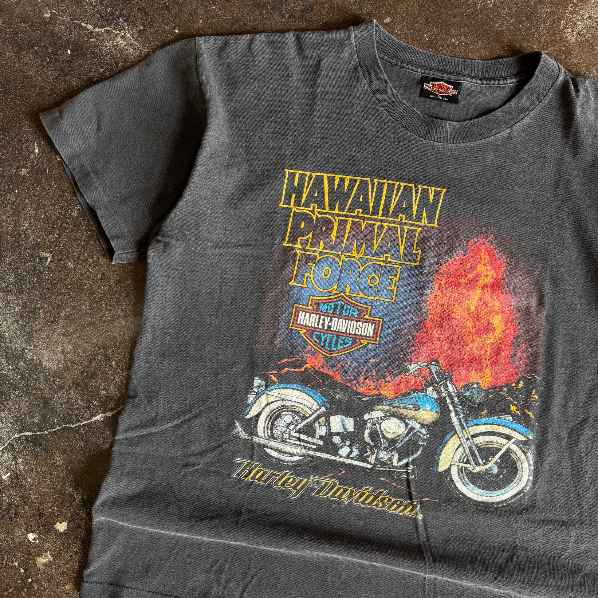 90’s Harley Hawaiian Primal Force Tee (XL)