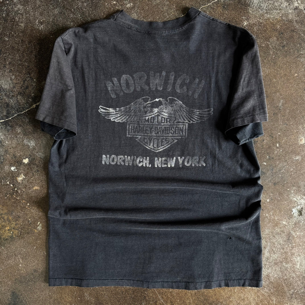 80’s Harley Established Eagle New York Tee (L)