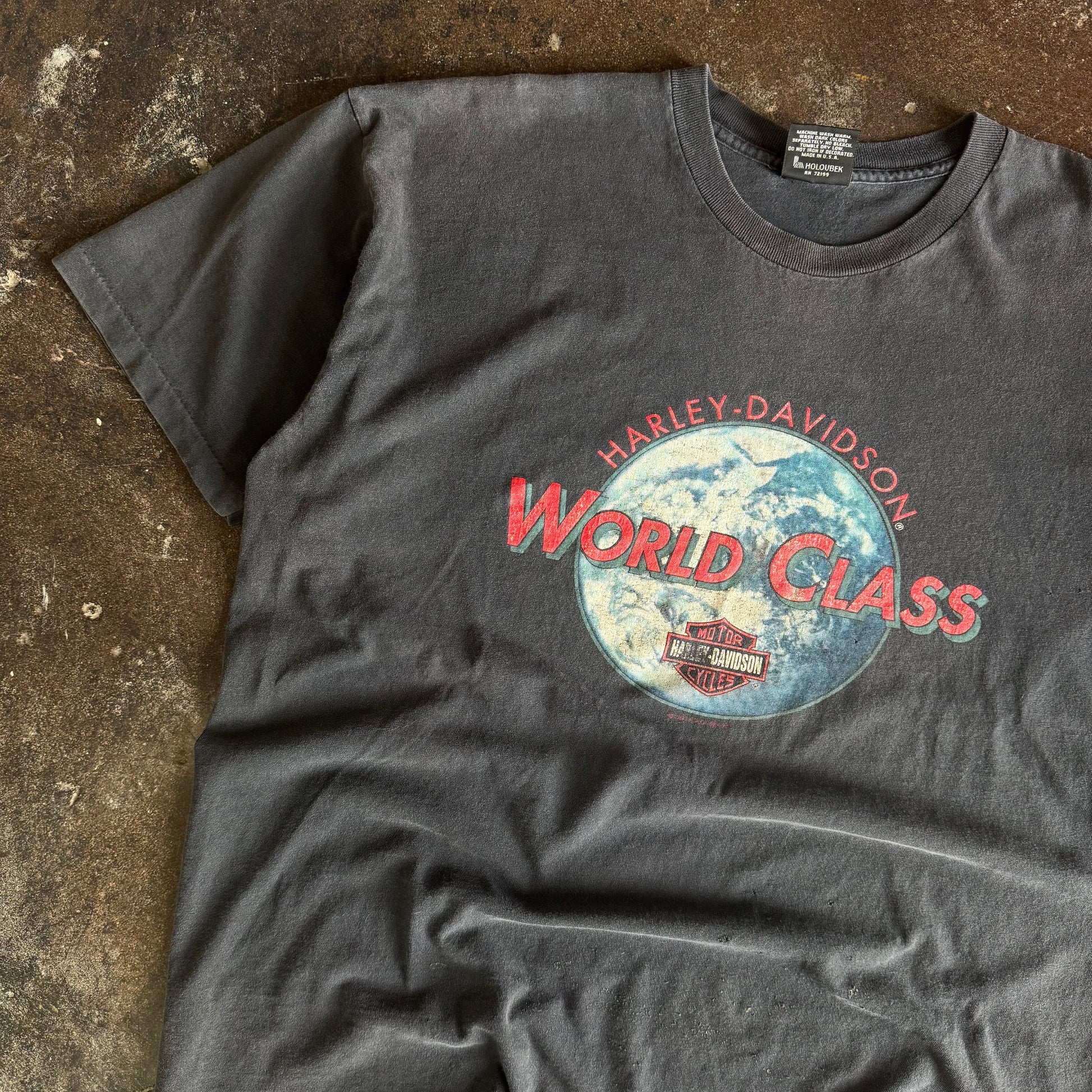 90’s Harley World Class Sun Faded Tee (XL/XXL)