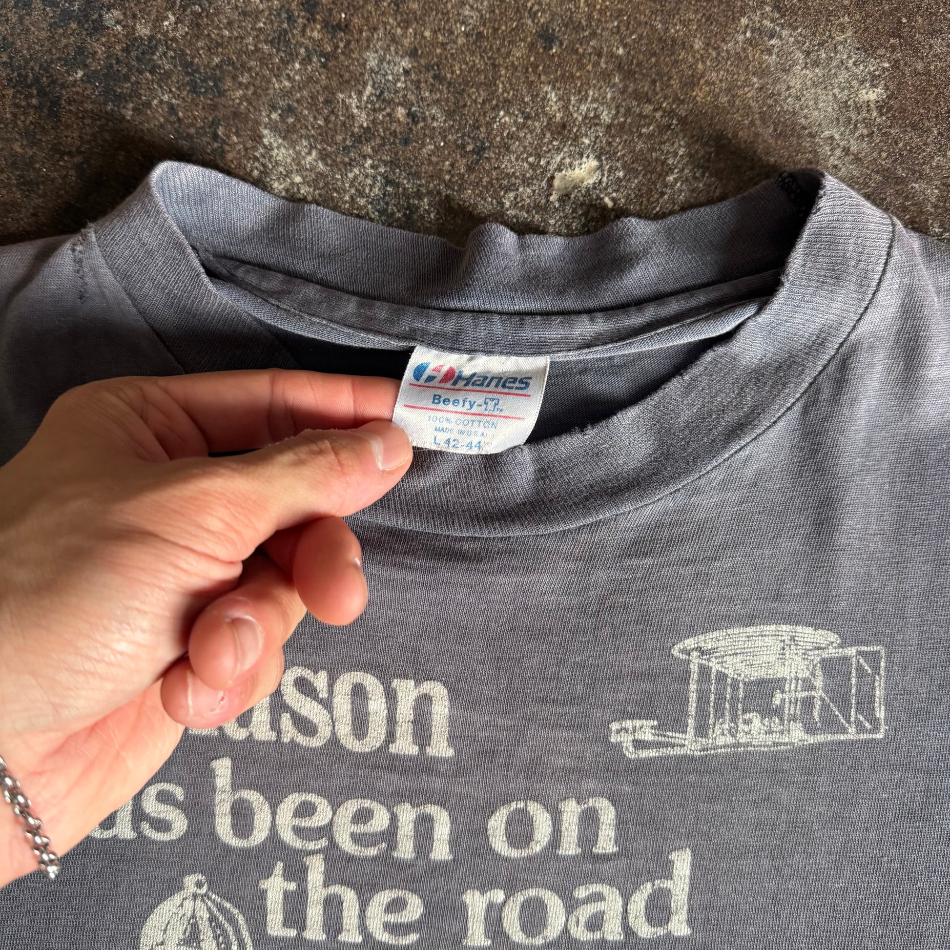 80’s Harley “Since Airplanes” Sun Faded Tee (L/XL)