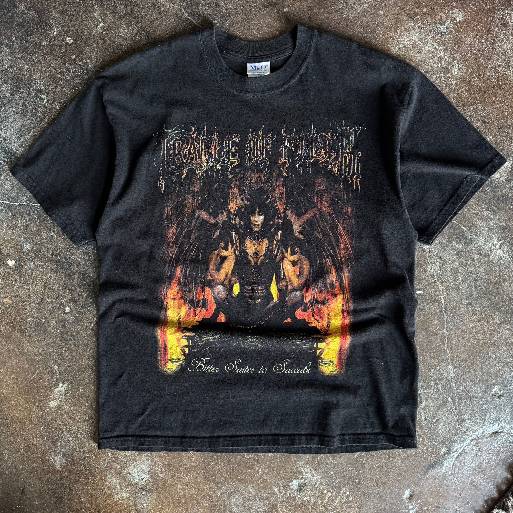 Y2K Cradle Of Filth Suites to Succubi Band Tee (XL)