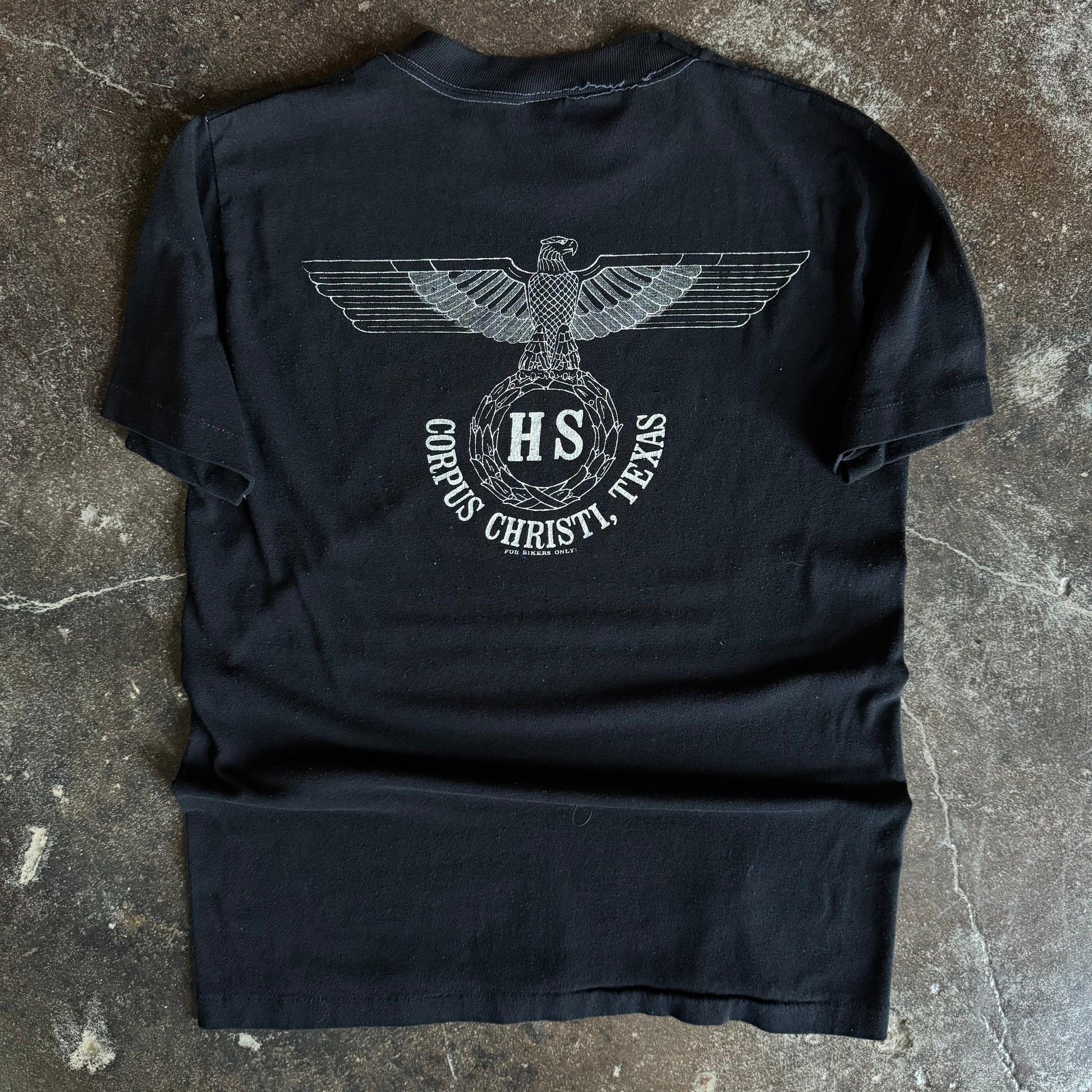 80’s HS Motorcycle Supply “For Bikers Only” Tee (M)