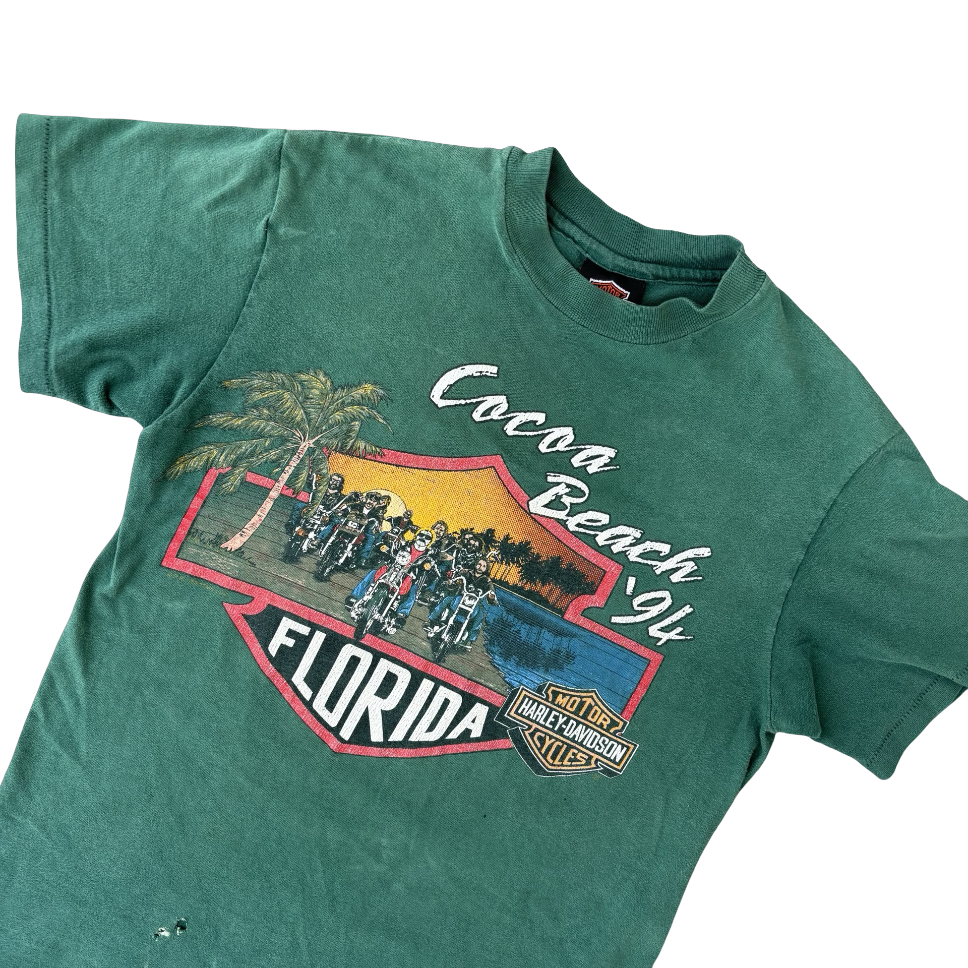 90’s Harley Owners Group Faded Tee Size S