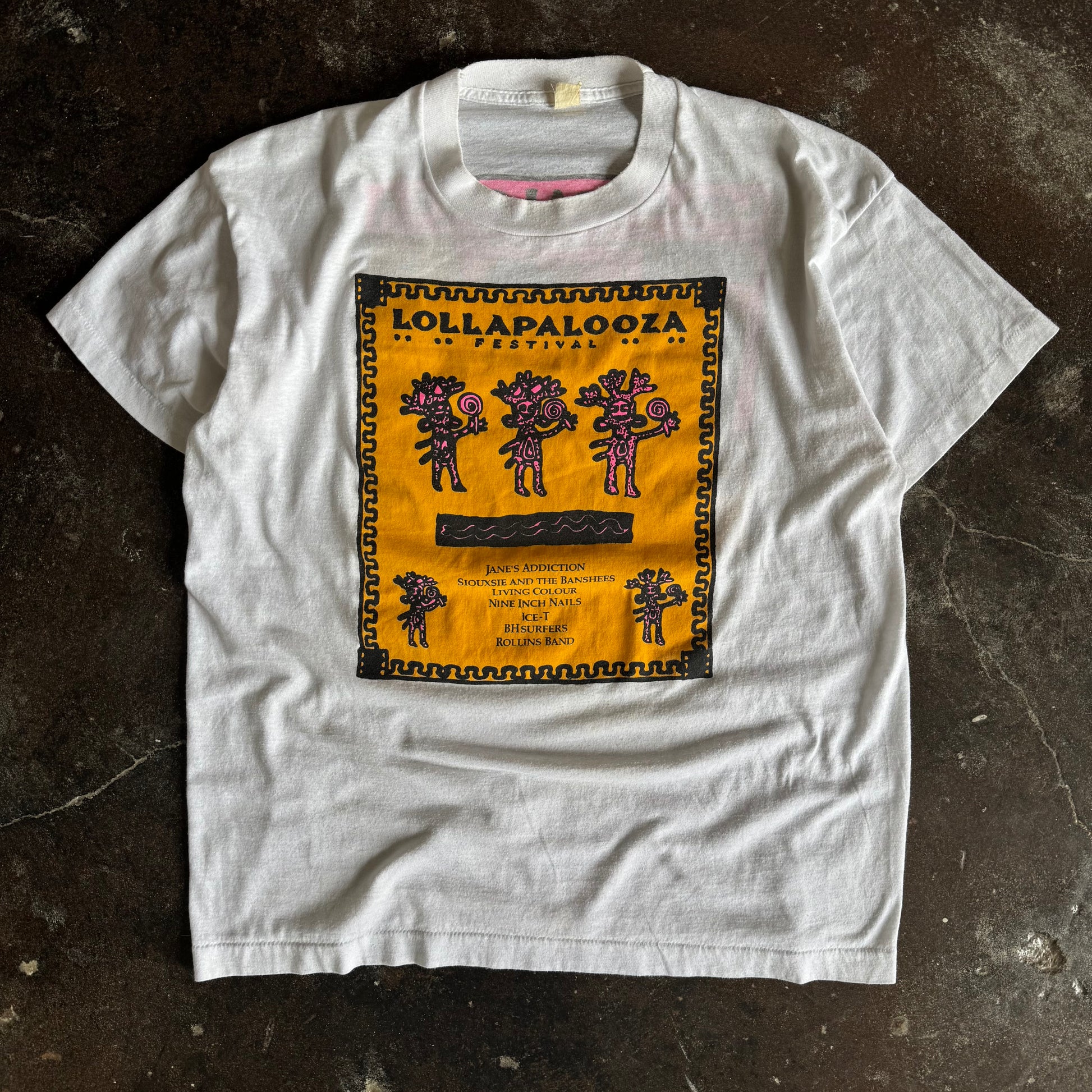 1991 Lollapalooza Parking Lot Bootleg Tee (L)