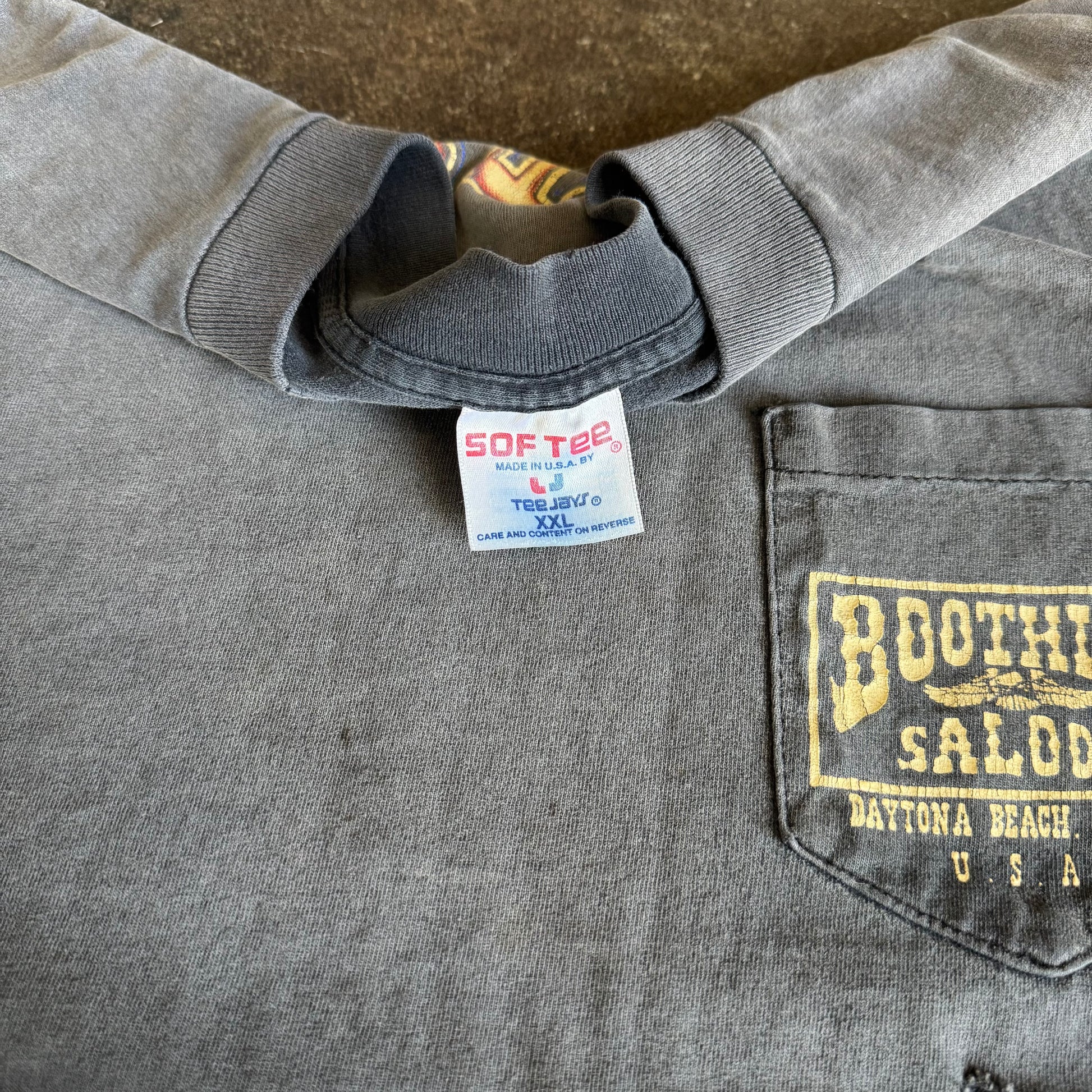 90’s Sun Faded Boothill Saloon Cutoff Tee (XXL)