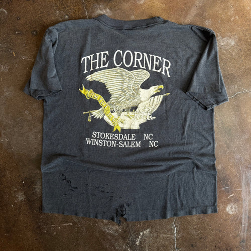 80’s 3D Emblem Helmet Laws Suck Tee (L)