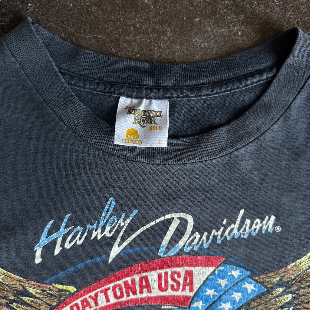 90’s Harley Davidson Daytona Bike Week Faded Tee (L)