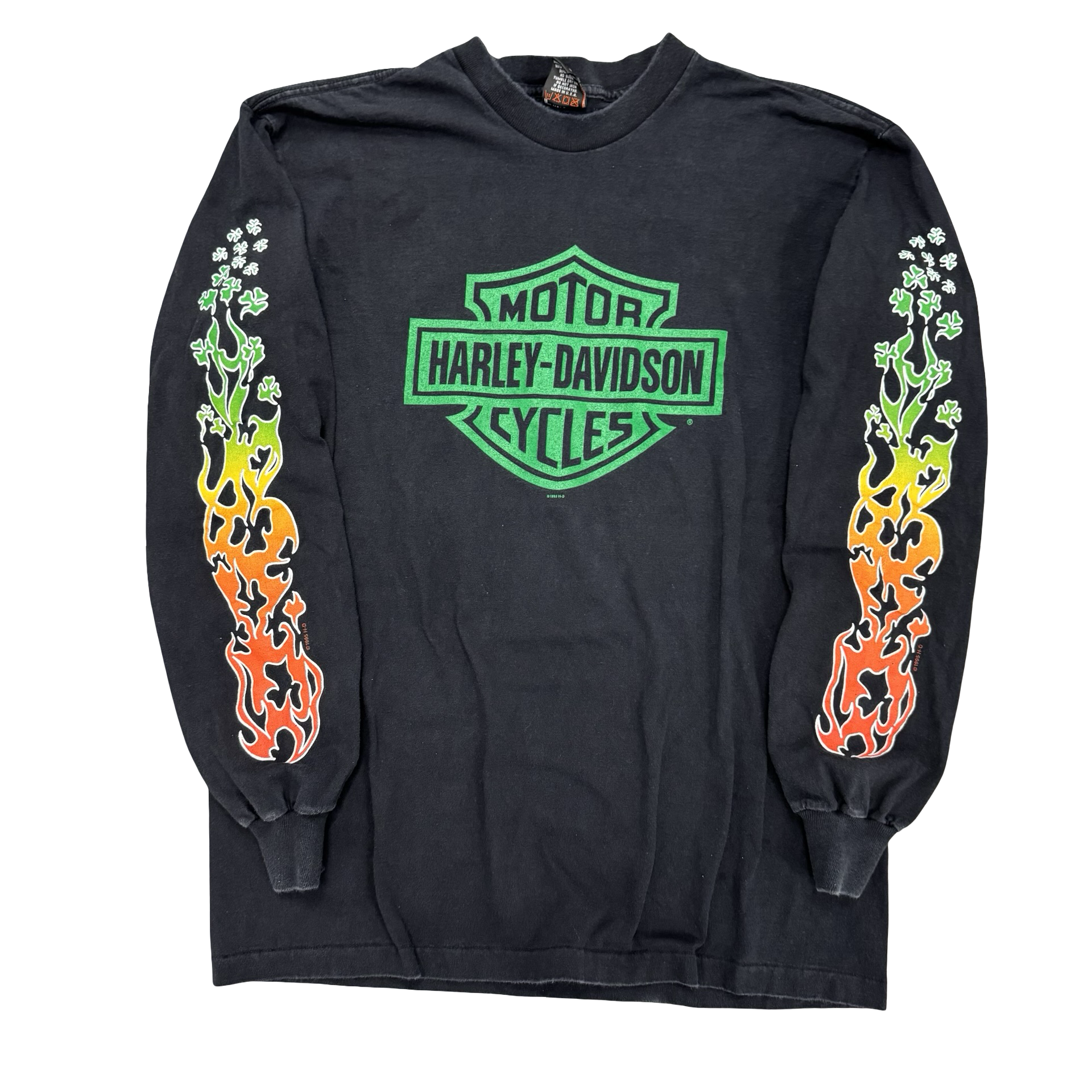 90’s RARE St Patrick’s Day Rainbow Longsleeve Tee Size L